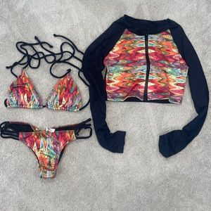 3 piece bathing Suit